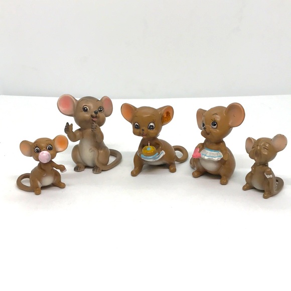 Vintage Mice Set by Josef Originals, Japan